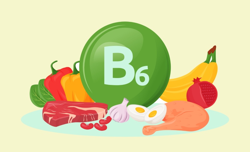 نقش کلیدی ویتامین B6 در کاهش اضطراب و بهبود خلق و خو