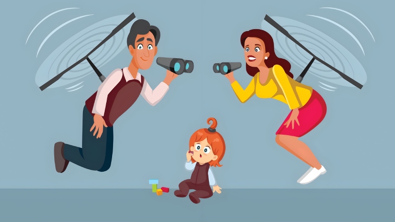 بررسی دلایل کنترل بیش از حد والدین و راه های اصلاح آن
